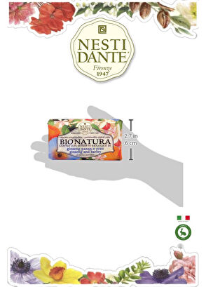 Nesti Dante Bionatura Ginseng ve Arpa Arındıcı Vegan Bakım Sabunu 250 gr - 6