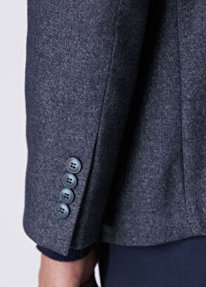 Beymen Club Anthracite Wool Wool Wool Jacket - 7