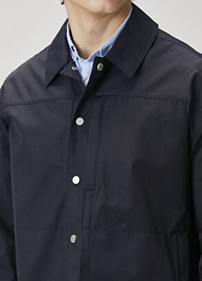 Beymen Club Lacivert Dış Gömlek - 5