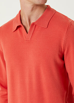 Beymen Club Nar Çiçeği Polo Yaka Triko - 6