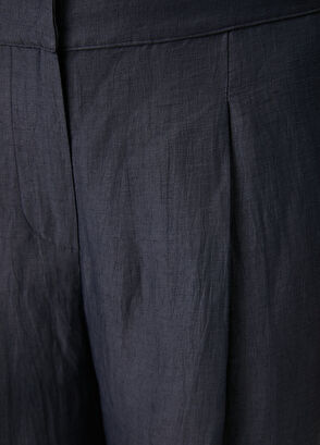 Beymen Club Lacivert Parlak Keten Pantolon - 6