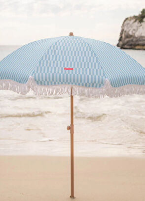 Flamingueo Caramel Mavi Plaj ve Bahçe Şemsiyesi - 5