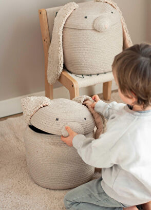 Lorena Canals Rabbit Rita Çocuk Odası Düzenleyici Sepet - 6