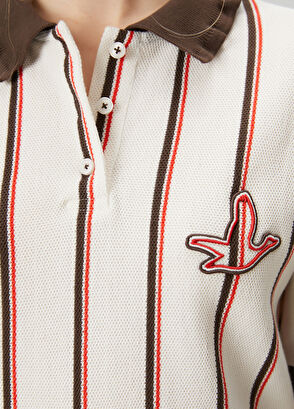 Beymen Club Kırık Beyaz Çizgili Polo T-shirt - 6