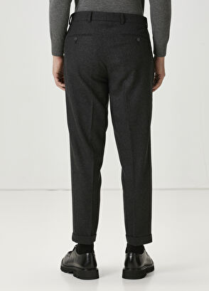 Beymen Club Antrasit Kaşe Yün Pantolon - 3