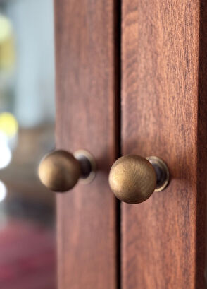 Wood Mood Works Exclusive Arabica Color Solid Wood Sideboard - 6