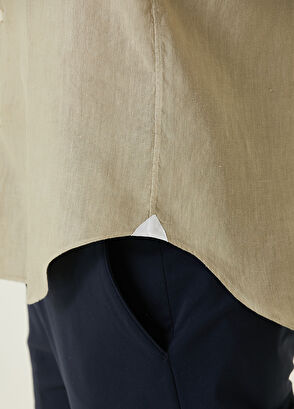 Sartorio Bej Keten Gömlek - 6