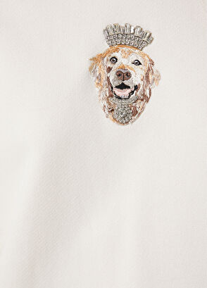 Beymen Club Bej Kapüşonlu Ekose Detaylı Sweatshirt - 5