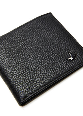 Beymen Club Black Men's Leather Wallet Card Holder Set - 7