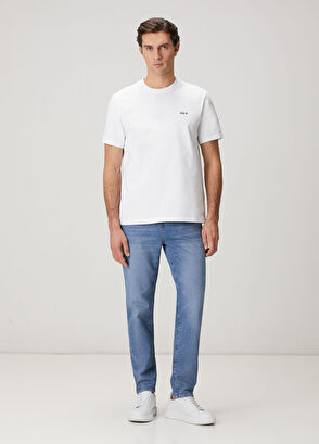 Beymen Club Relax Fit Goose Logo Embroidered T-Shirt - 3