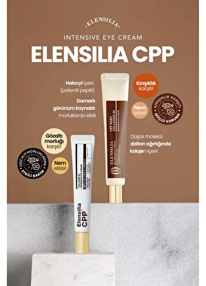 Elensilia Cpp Baby Collagen Fransız Kolajenli Ince Çizgi Görünümüne Destek Göz Kremi 30 gr - 5