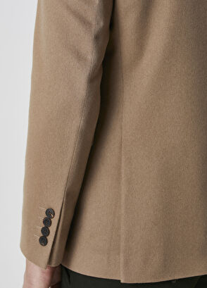 Beymen Club Premium Beige Cashmere Jacket - 7