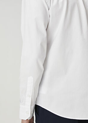 Beymen Club Comfort Fit Beyaz Oxford Gömlek - 6
