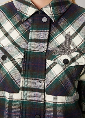 Beymen Club Yeşil Ekoseli Ceket - 6