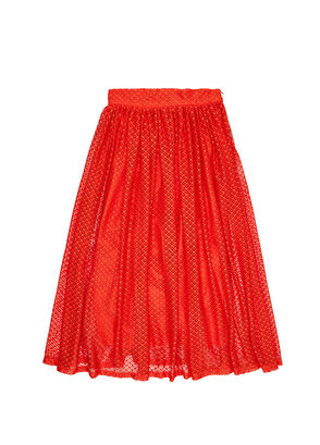 Beymen Club Kırmızı Midi Etek - 6