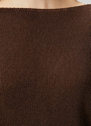 Beymen Club Brown Sheer Sweater - 6