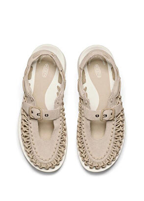 Keen UNEEK PLT Safari Star White Unisex Mary Jane Sandals - 4