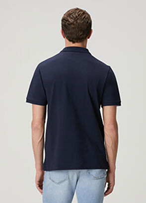 Beymen Club Comfort Fit Navy Blue Polo T-Shirt - 5