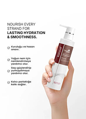 Karseell Maca Power Maca Essence Moisture Kuru ve Yıpranmış Saçlar İçin Onarıcı Şampuan 200 ml - 5