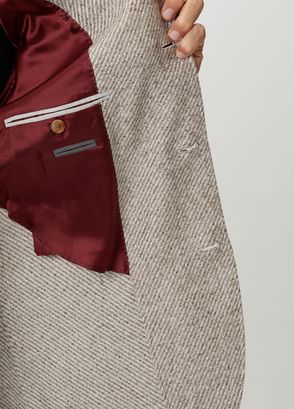 Brunello Cucinelli Beige Cashmere Jacket - 8