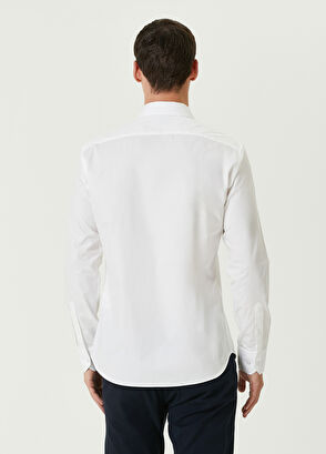 Beymen Club Slim Fit Beyaz Gömlek - 4