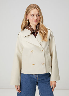 Beymen Club Taş Kruvaze Twill Mont - 4