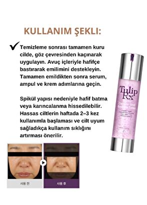 Apothe TulipRx™ PDRN Hydro Capsule Shot Essence PDRN ve Spikül Kapsüllü Yoğun Nem ve Işıltı Toniği 100 ml  - 5