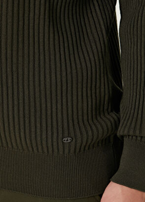 Beymen Club Khaki Polo Neck Knitwear - 7