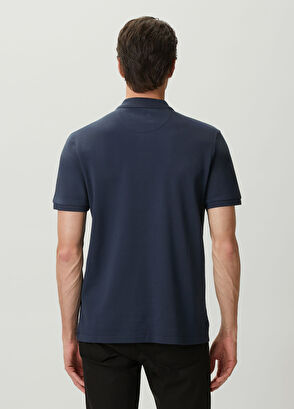 Beymen Club Navy Blue Polo Buttoned T-Shirt - 4