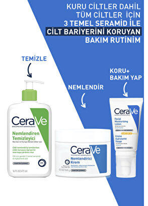 CeraVe Kuru Ciltler İçin Nemlendirici Krem 340 gr - 8