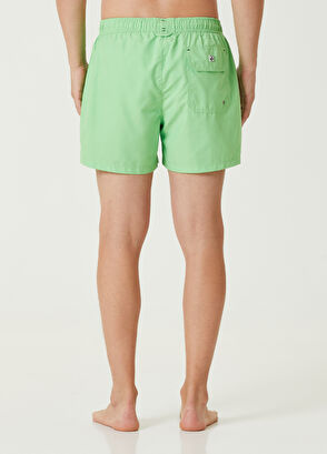 Beymen Club Yeşil Beli Kordonlu Mayo - 4