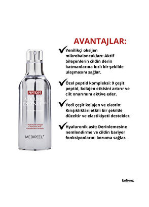 MEDIPEEL Peptide 9 Volume All In One Ess Pro Kırışıklık Karşıtı Onarıcı Cilt Serumu 100 ml - 3