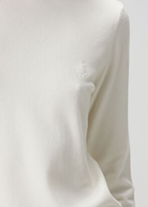 Beymen Club Beyaz Basic Kazak - 6