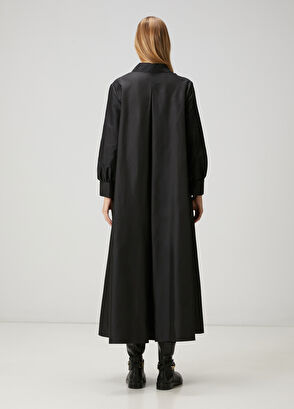 Beymen Club Black Maxi Dress - 5