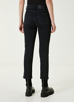 Beymen Club Black Slit Hem Jeans - 6