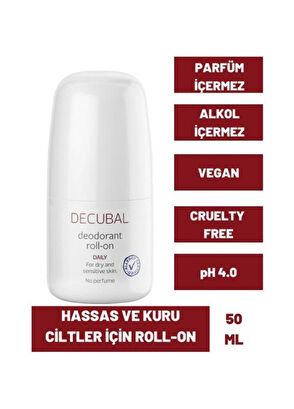 Decubal Basic Repair Onarıcı Yüz Kremi 100 ml + Face Wash Yüz Yıkama Jeli  150 ml + Roll On 50 ml Cilt Bakım Seti - 8