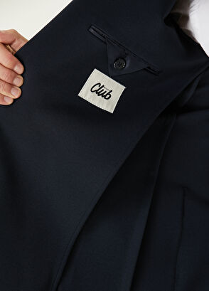 Beymen Club Navy Blue Knitted Blazer - 8