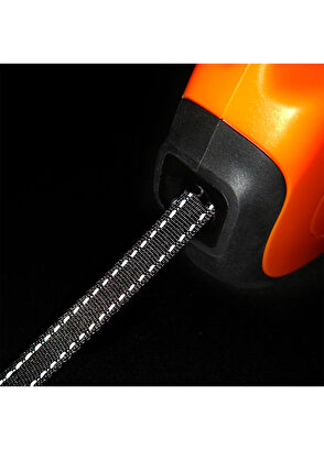True Love Automatic Orange Dog Leash - 7