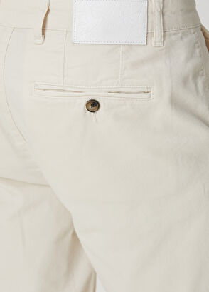 Beymen Club Slim Fit Off-White Shorts - 5