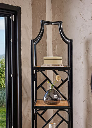 Bee Interiors Classy Bamboo Black Buffet - 6