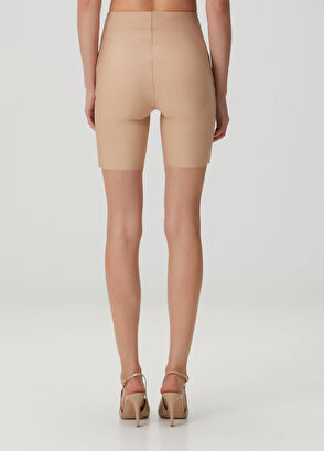 Butt Enchancing Bej Şort - Görsel 6