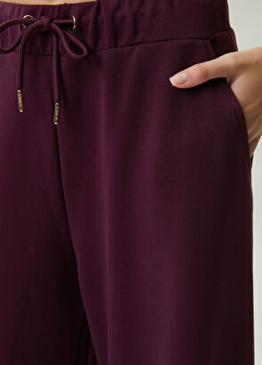 Beymen Club Bordo Bol Paça Scuba Modal Eşofman Altı - 5