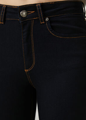 Beymen Club Lacivert Skinny Jean Pantolon - 6