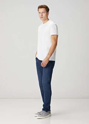 Beymen Club Kırık Beyaz Basic T-shirt - 3