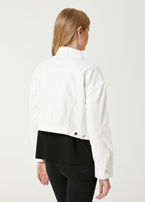 Beymen Club White Short Denim Jacket - 6