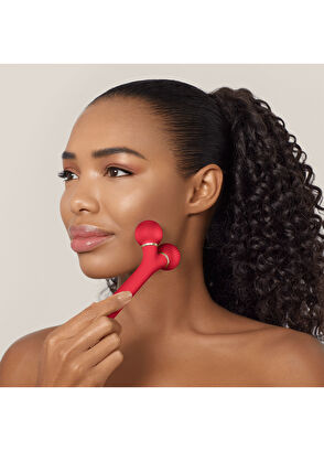 Geske Sonic Facial Roller Titreşimli Yüz Şekillendirici Roller Masaj Cihazı  - 6