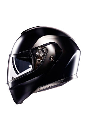 Agv Streetmodular Mono Matt Black Çene Açılır Motosiklet Kaskı - 5