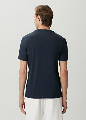 Beymen Club Navy Blue Basic T-Shirt - 4
