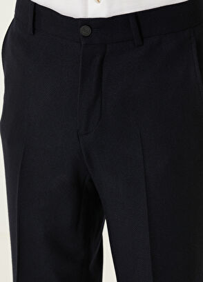 Beymen Club Dark Navy Blue Wool Cachet Pants - 4