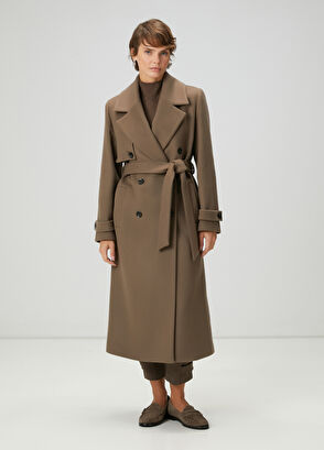 Beymen Club Mink Wool Coat - 4